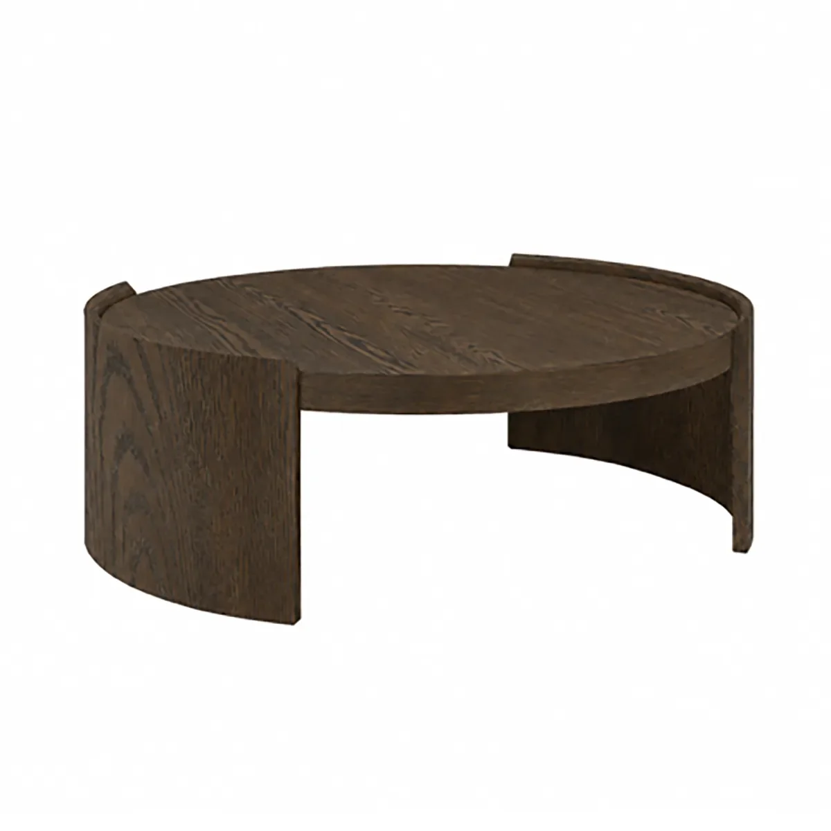 Artwood, Rundt sofabord Oakland Ø 100 cm US brown