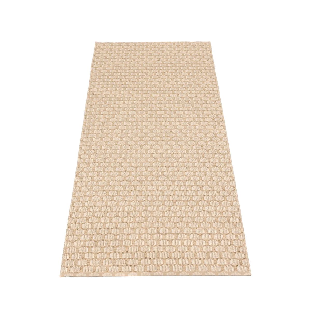 Pappelina, Vendbar Plastmåtte MIMI Beige/Vanilla 70x300 cm