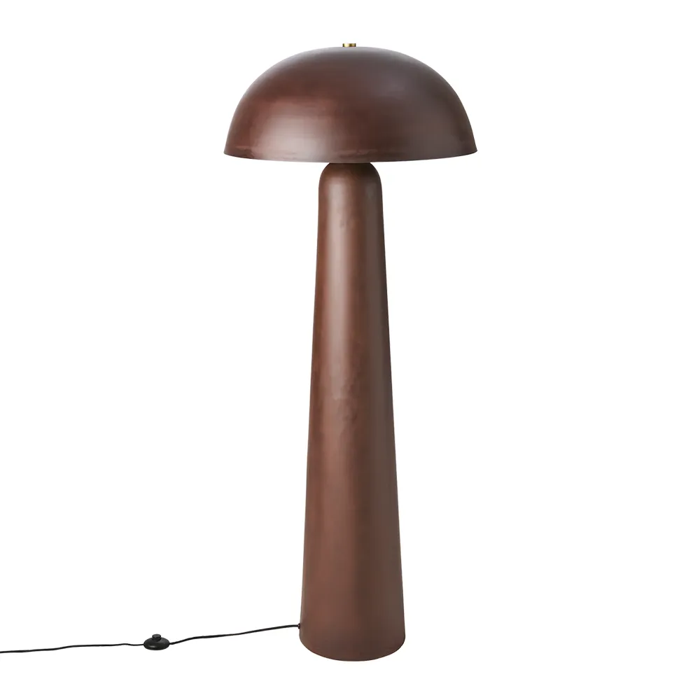 Affari of Sweden, FUNGI Gulvlampe Rusty brown