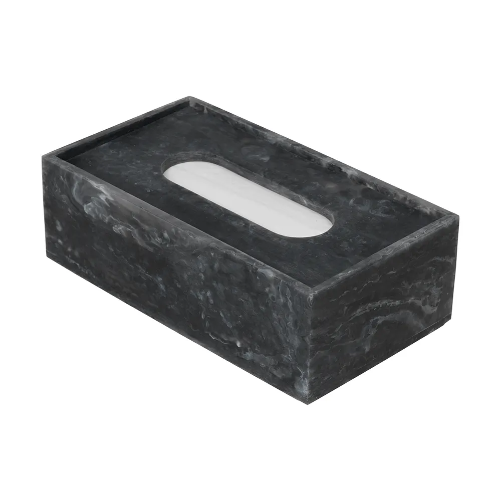 ferm LIVING - Mist Tissue Opbevaringsboks Charcoal