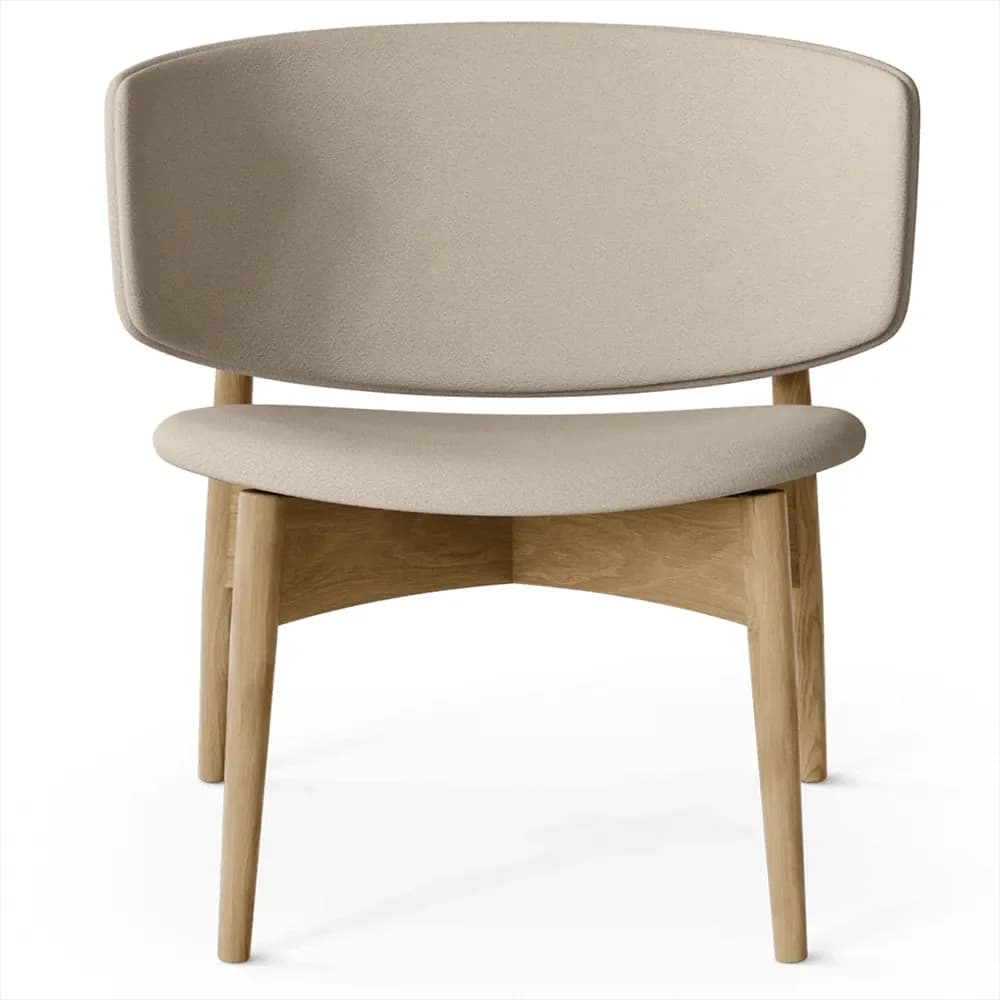 Ferm Living, Herman Loungestol Grain - Oak/Cashmere