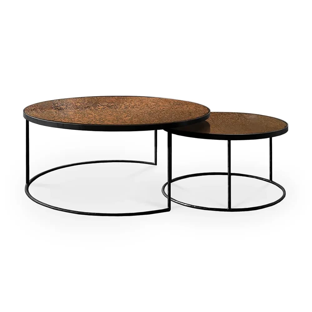 Ethnicraft, Nesting Sofabord Bronze Copper