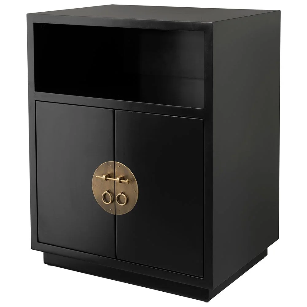 Artwood, Kiste Macao Sidebord Sort Artwood