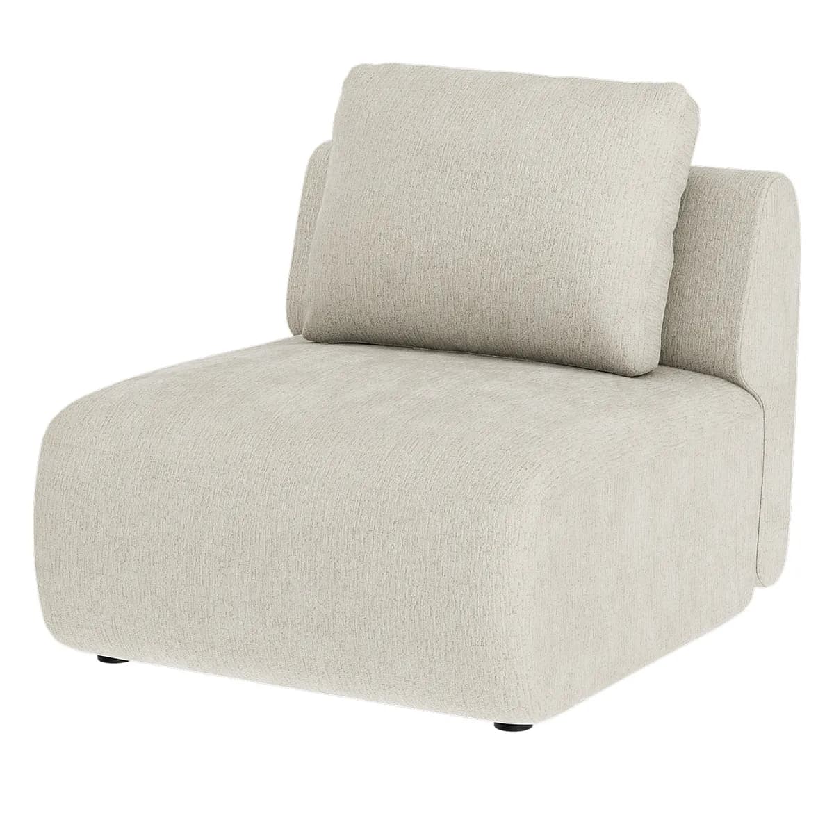 Artwood, Dixon lænestol / midtersektion Firenze cream