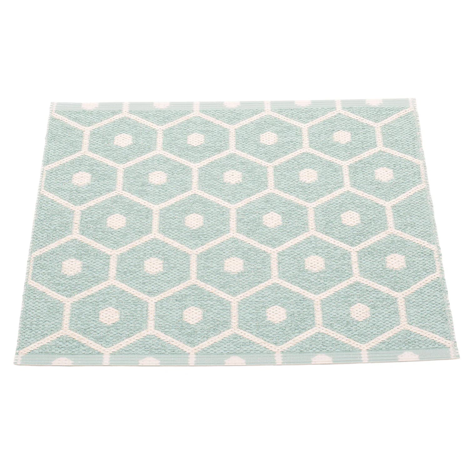 Pappelina, Honey tæppe 70x60 cm pale turquoise / vanilla