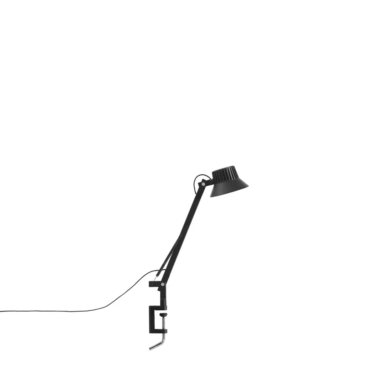 Dedicate Bordlampe w/Clamp S1 Black Muuto - Kontor / arbejdsværelse - Aluminium