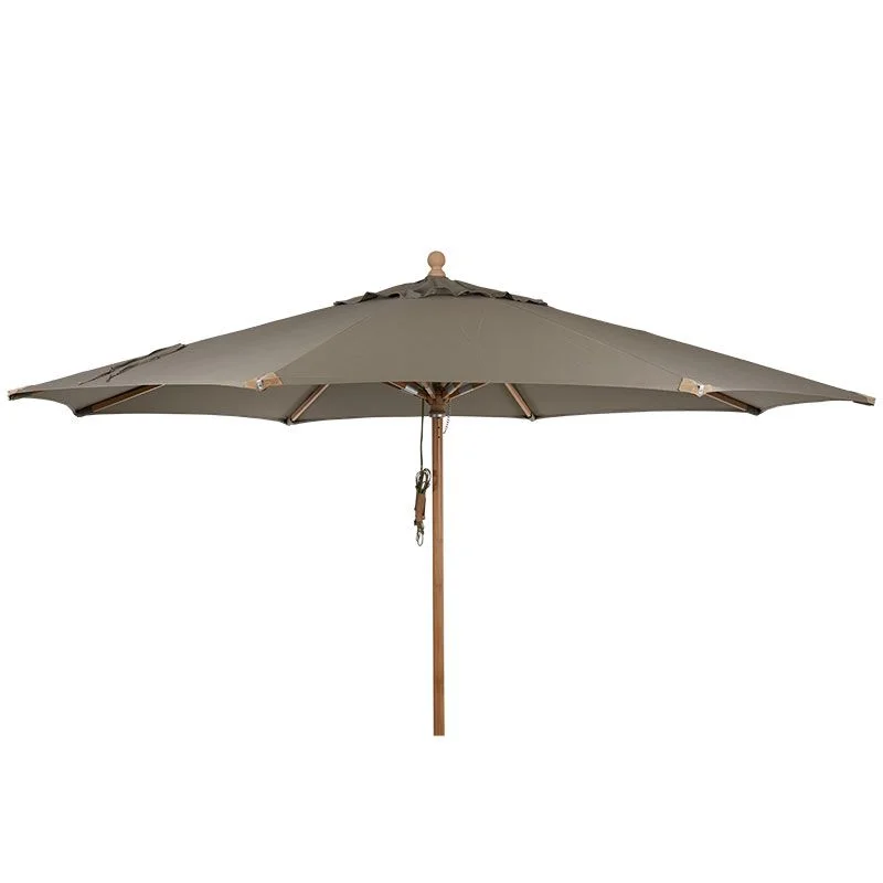 Brafab, Parma træparasol 350 cm taupe