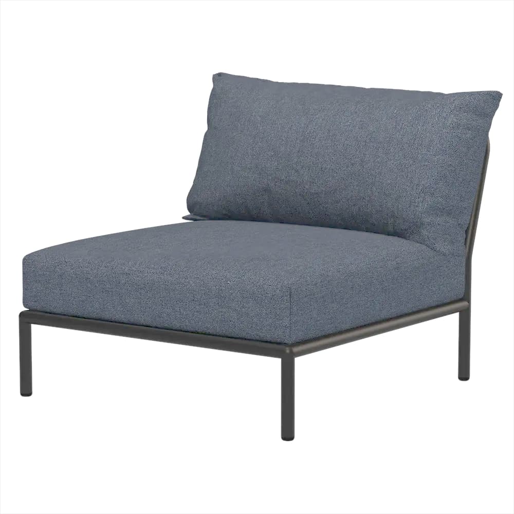 Houe, Level 2 Lænestol Sky/Dark grey