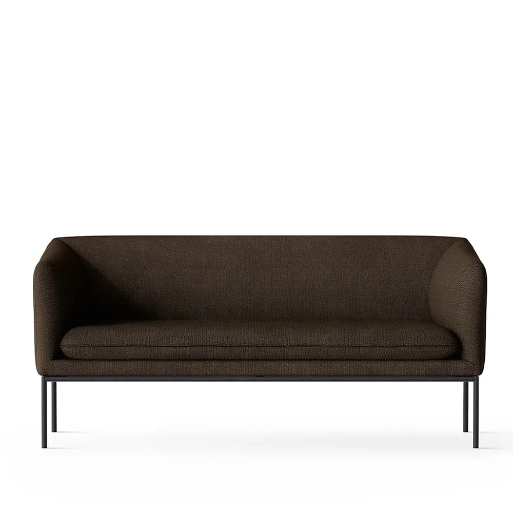 Ferm Living, Sofa 2-Sæders Turn Hallingdal Dark Brown