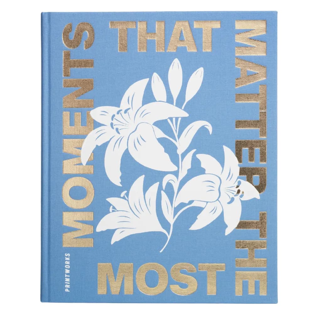 Printworks, Photo Album - Moments that Matters the Most, Blue
