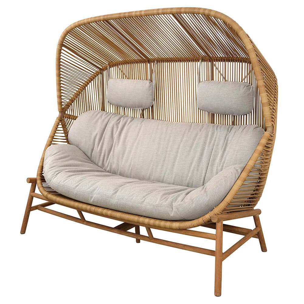 Cane-line, Hive 2-sits Sofapudesæt inkl. nakkepude Sand AirTouch