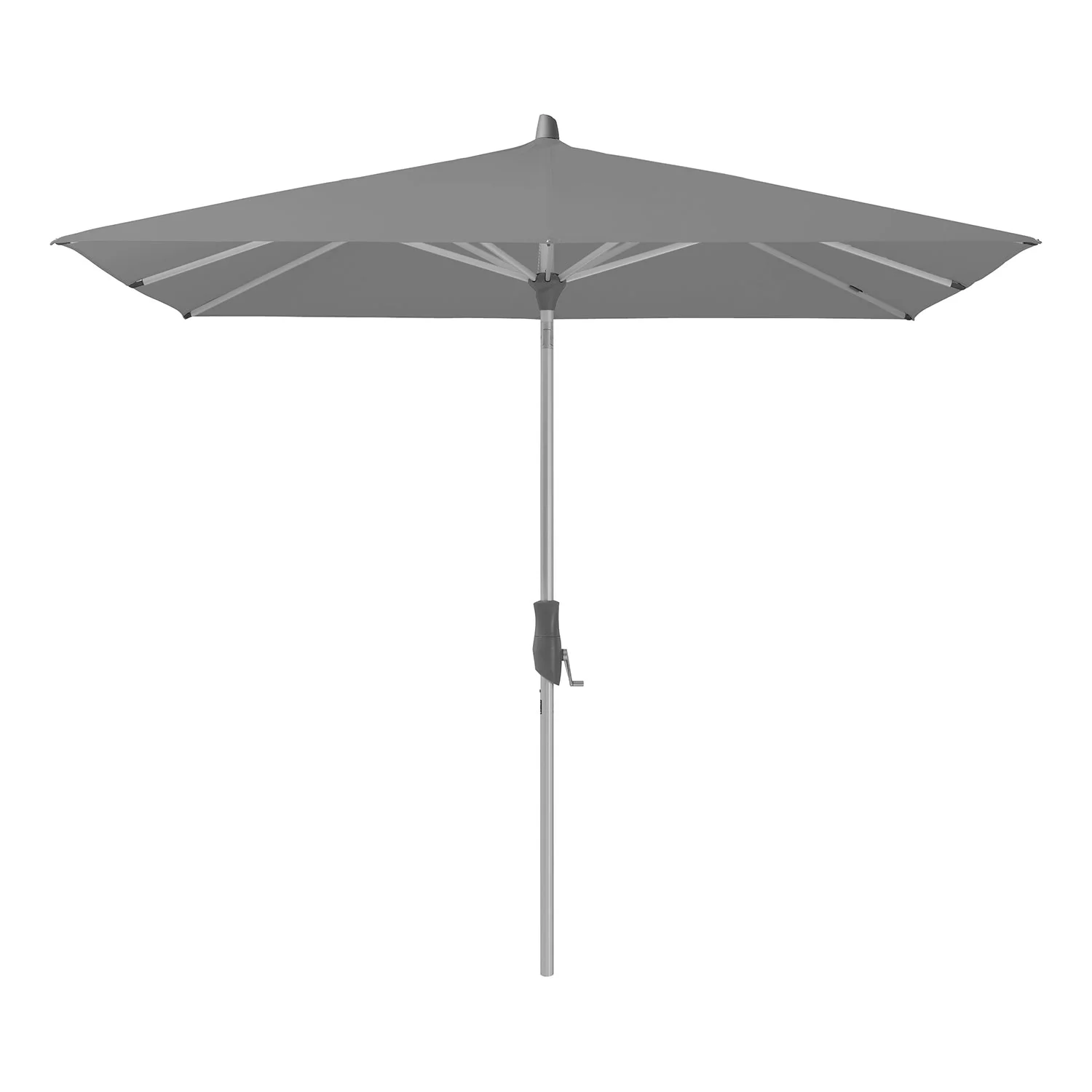 Glatz, Alu-Twist Parasol 240x240 cm Kat.4 420 Smoke Glatz