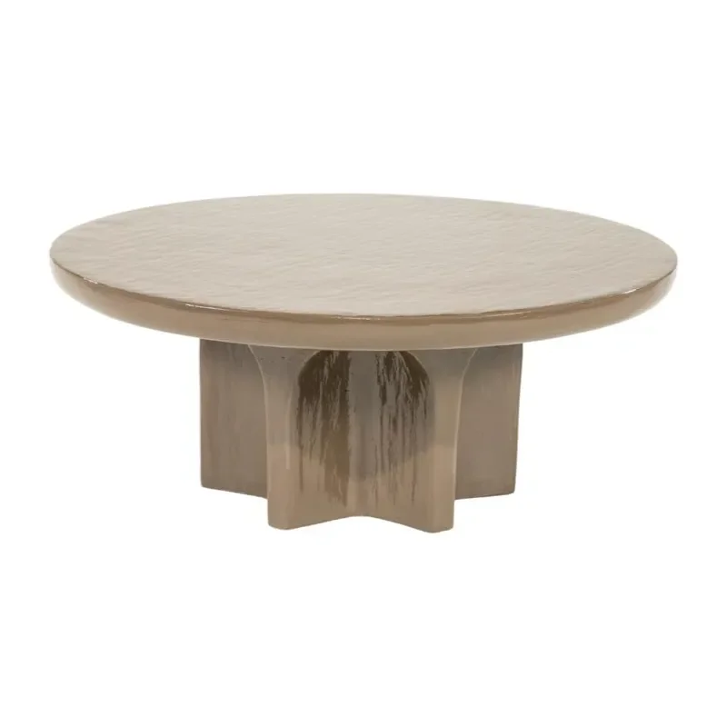 By-Boo, Circolo large sofabord 80x80x32 cm jern brun