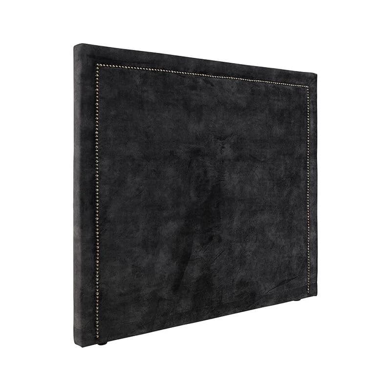 Artwood, Paris Low Sengegavl 90x140 Velvet Dark Grey Artwood