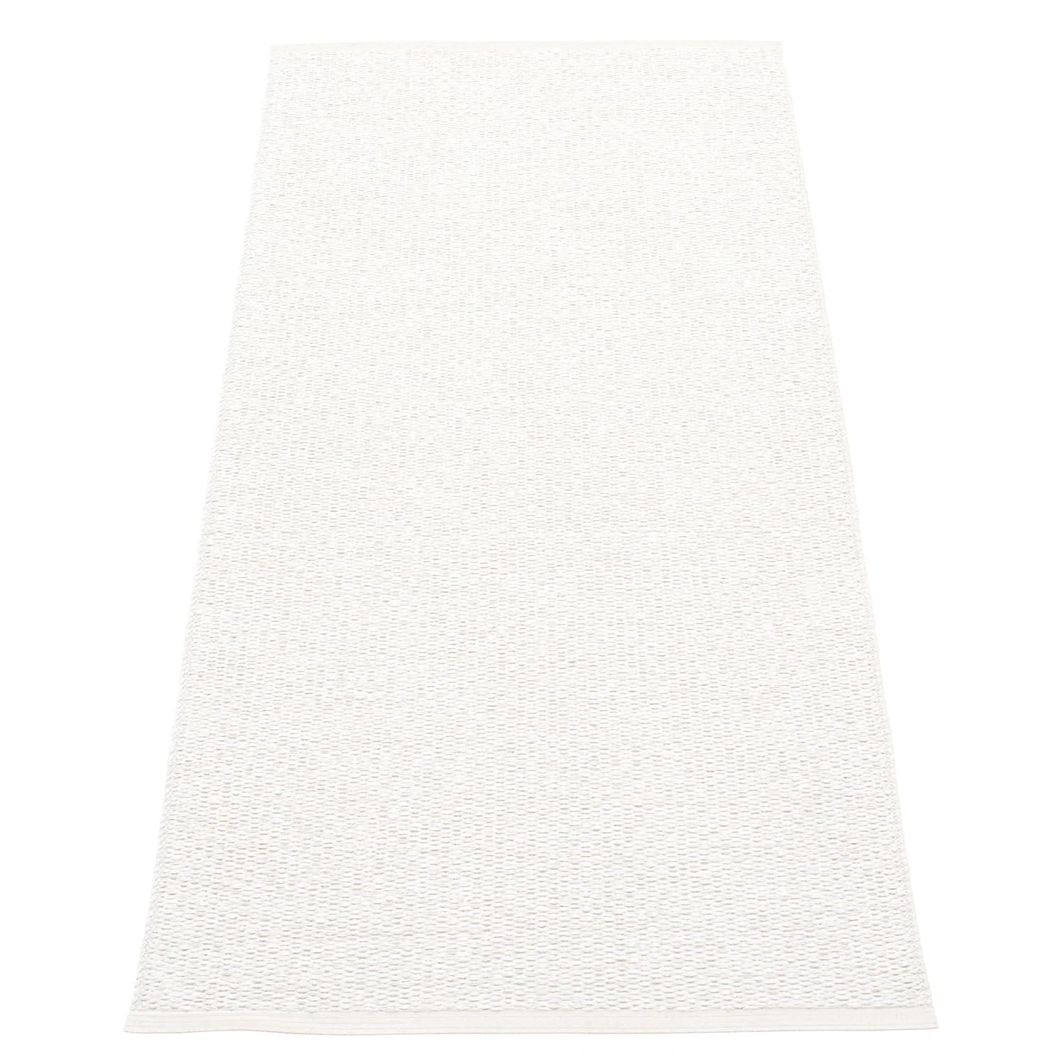Pappelina, Svea tæppe 70x160 cm white metallic / white