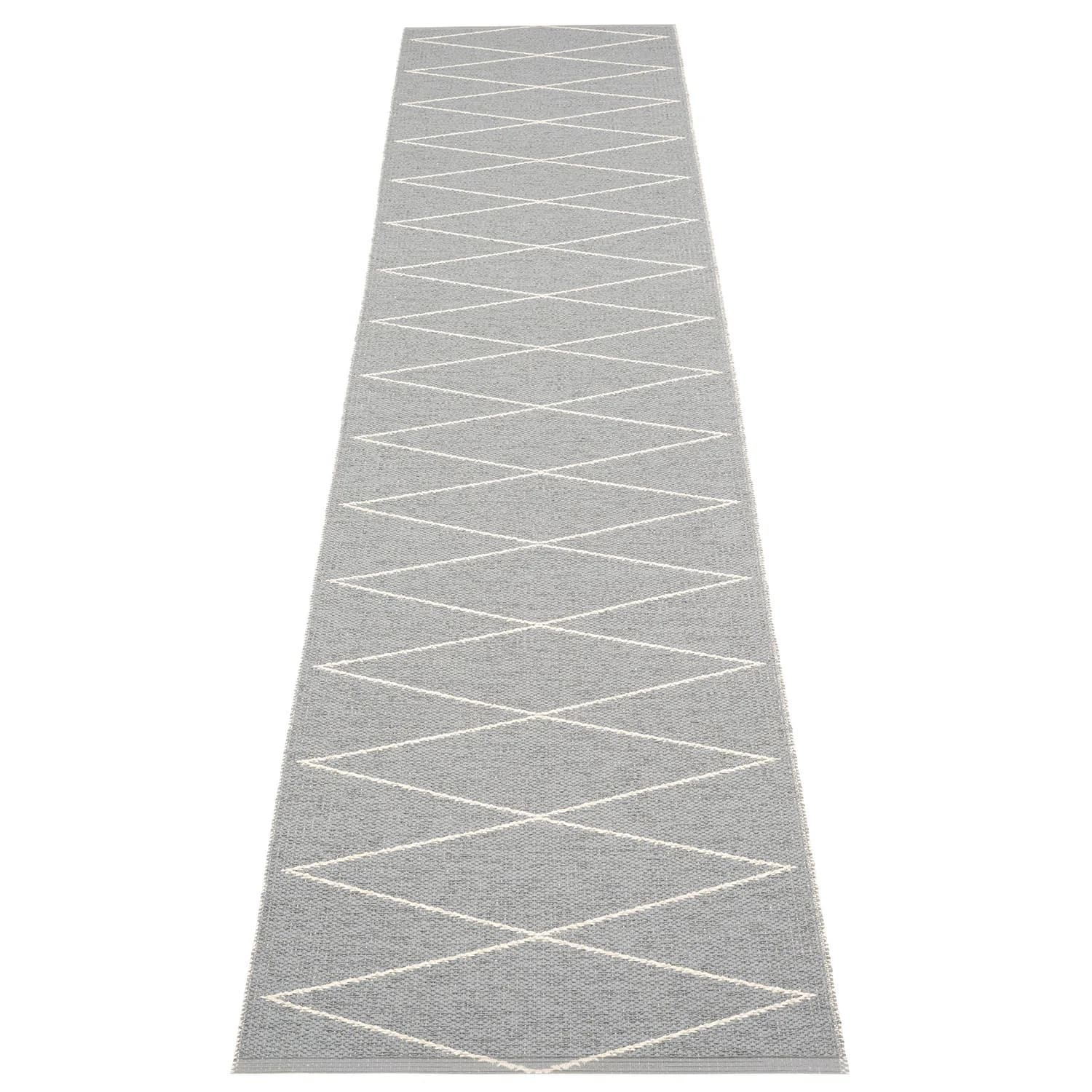 Pappelina, Max tæppe 70x320 cm grey / vanilla