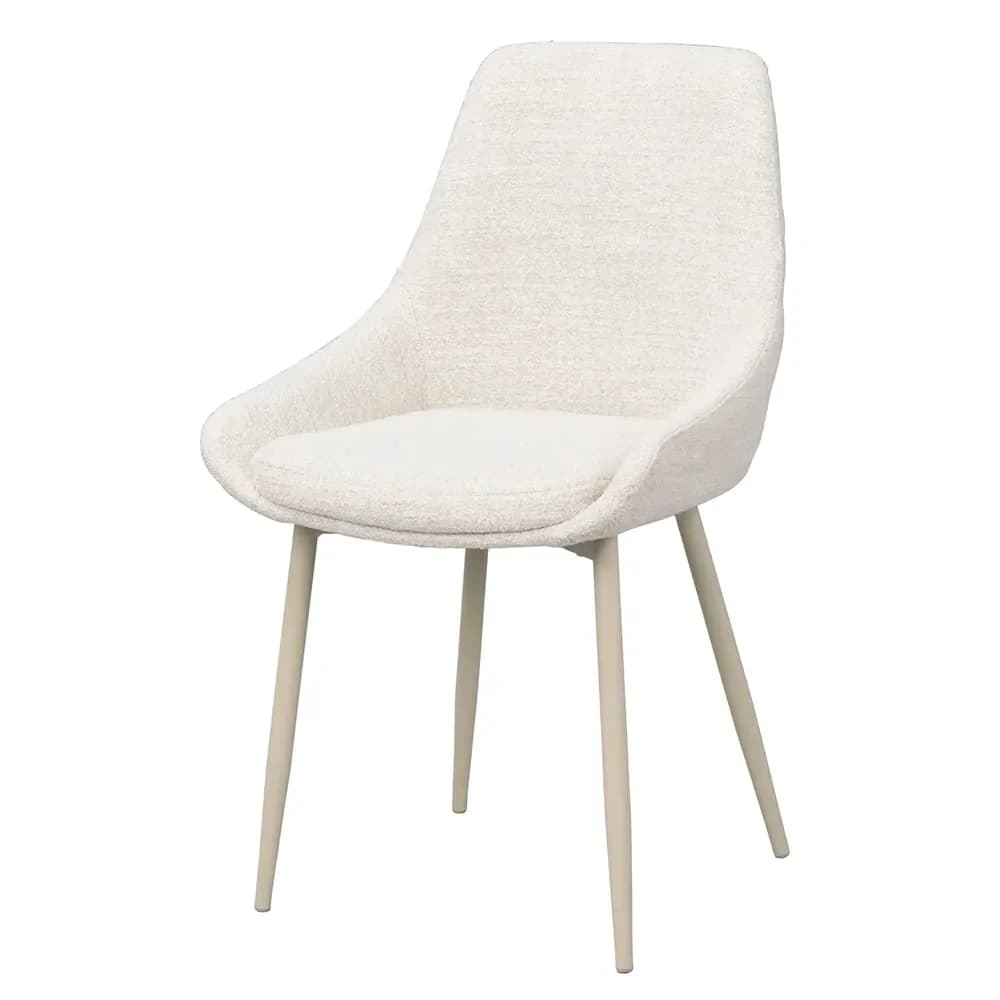 Rowico Home, Sierra spisebordsstol lys beige stof