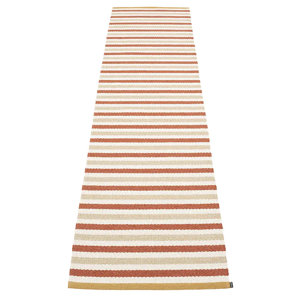 Pappelina, Teo tæppe 70x300 cm Brick/Beige/Vanilla
