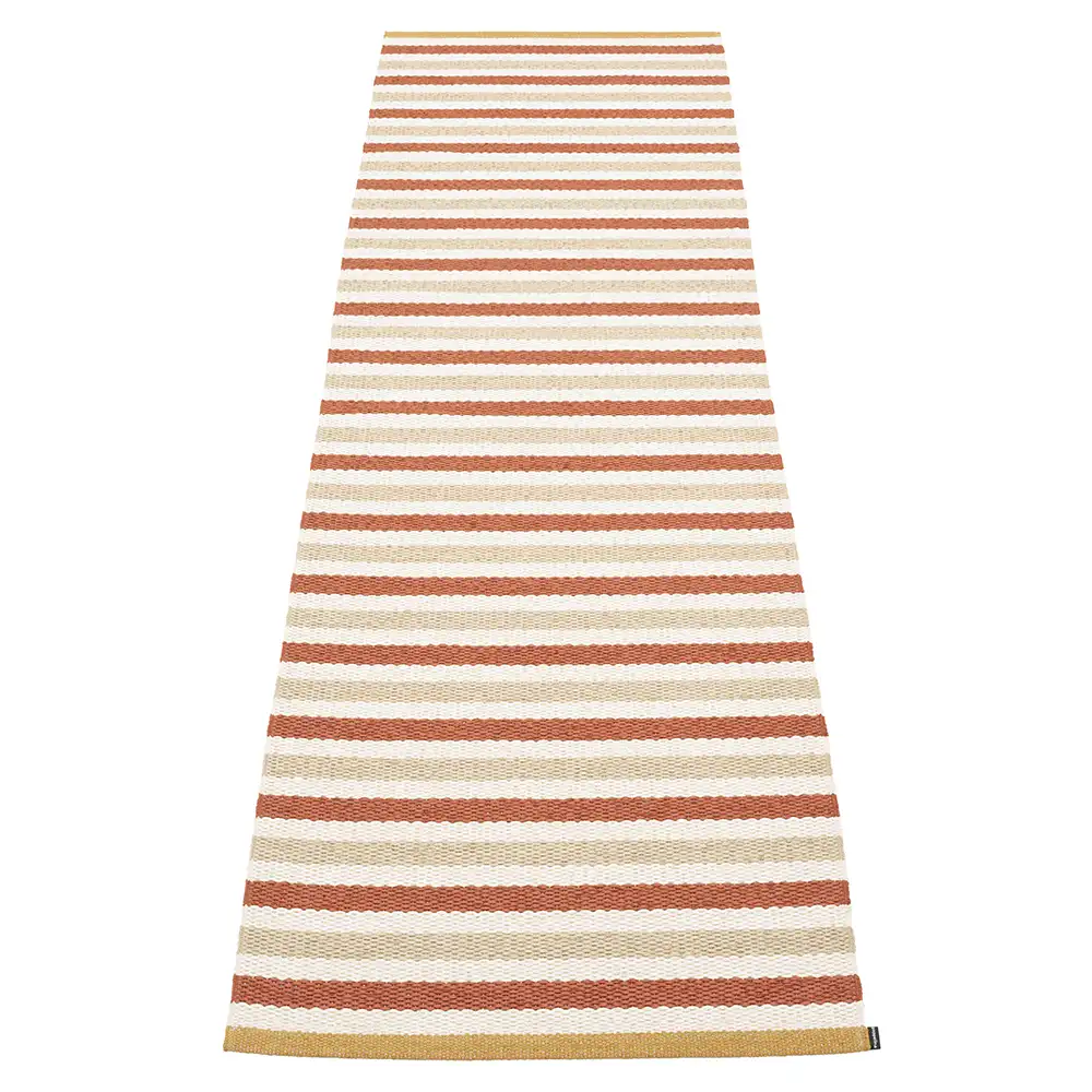 Pappelina, Teo tæppe 20x240 cm Brick/Beige/Vanilla