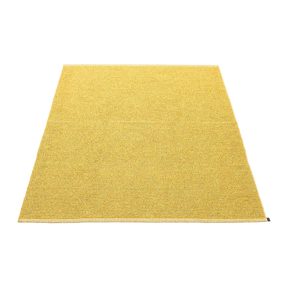 Pappelina, Mono tæppe Pale Yellow/ Mustard 140 x 200 cm