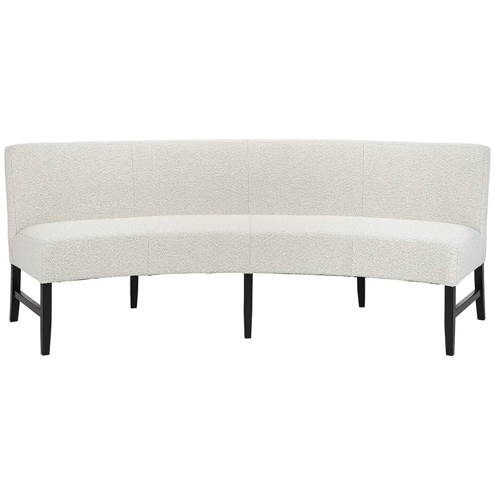 Artwood, Giselle Spisesofa rund 240 cm Rhyme beige