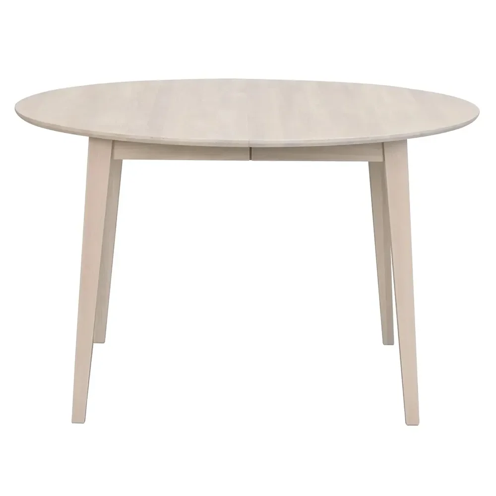 Rowico Home, Filippa spisebord 120-165x120 cm hvidpigmenteret eg