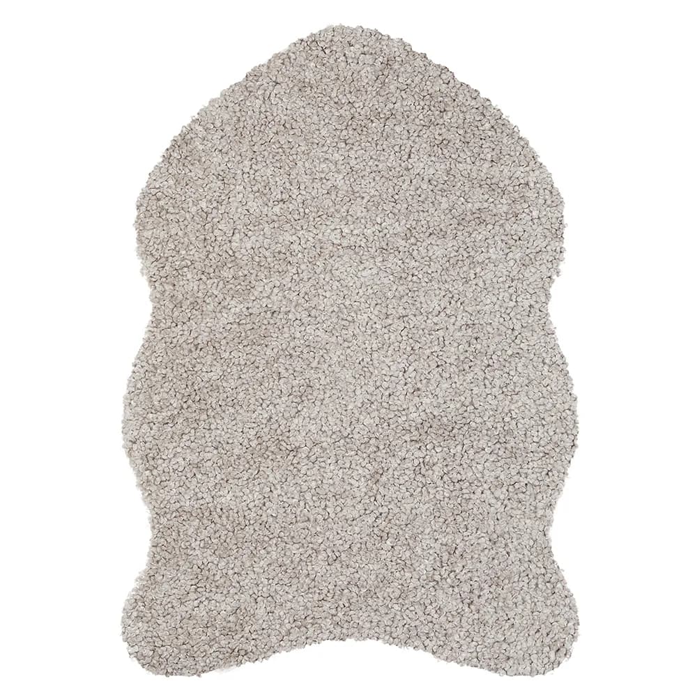 Skinnwille, Lumme tæppe 60x90 cm Sand