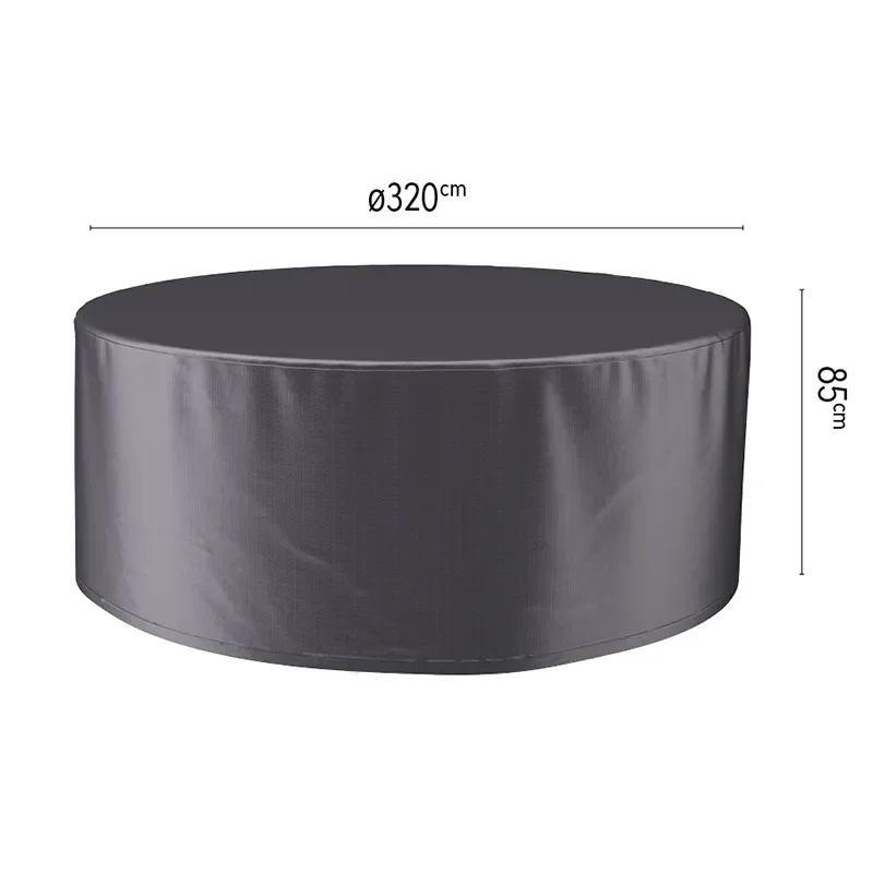 Platinum Aerocover, Møbelovertræk Rundt 320 cm