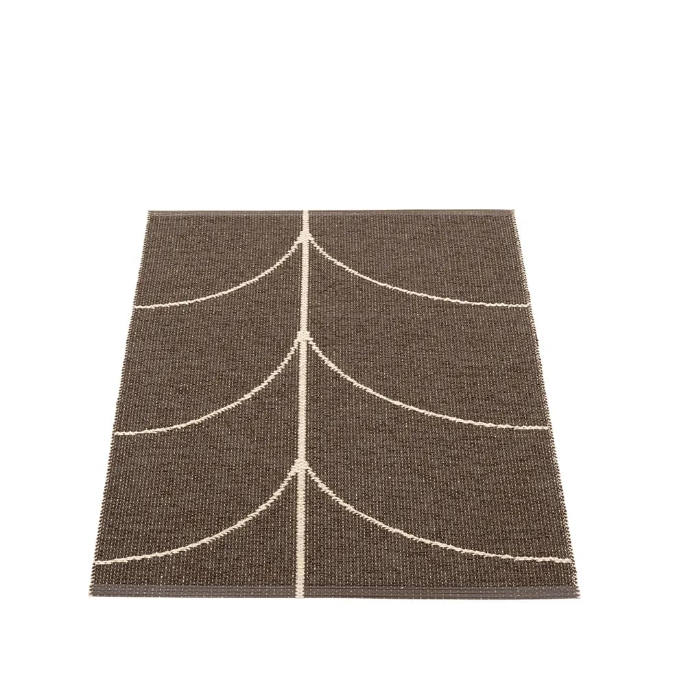 Pappelina, Vævet Tæppe Leif Dark Brown 70x90 cm