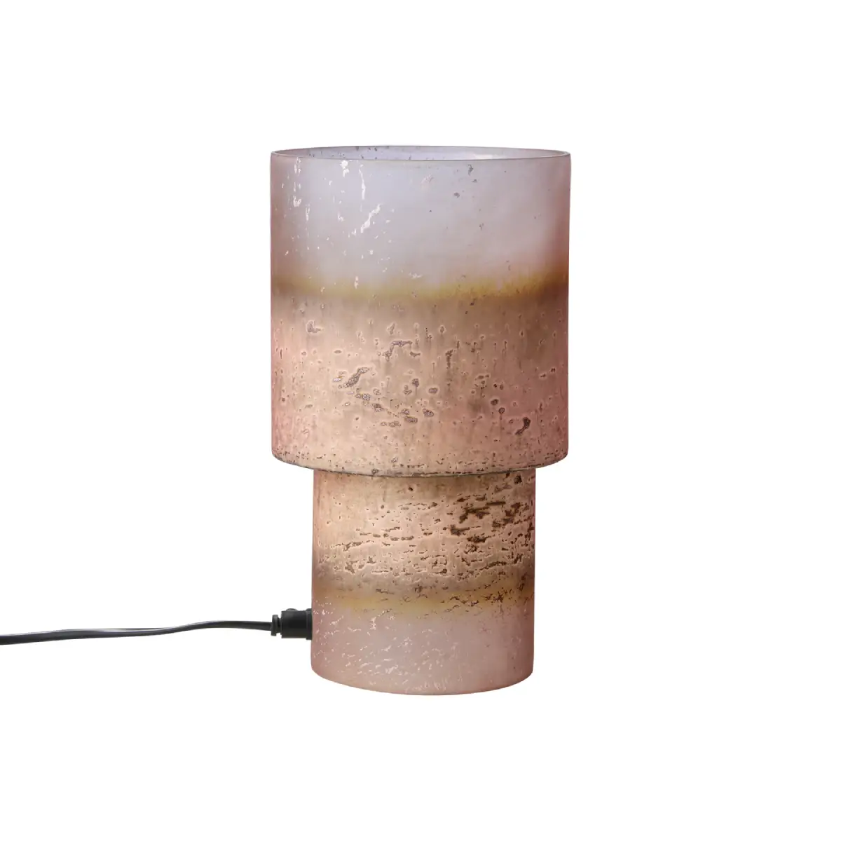 Affari of Sweden, Bordlampe i glas Eldor Rosa H35