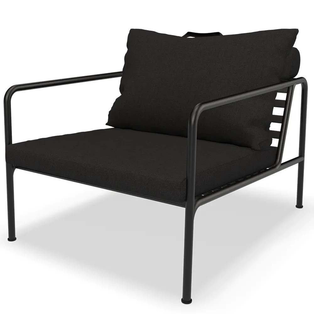 Houe, Avon Lænestol Charcoal/Black