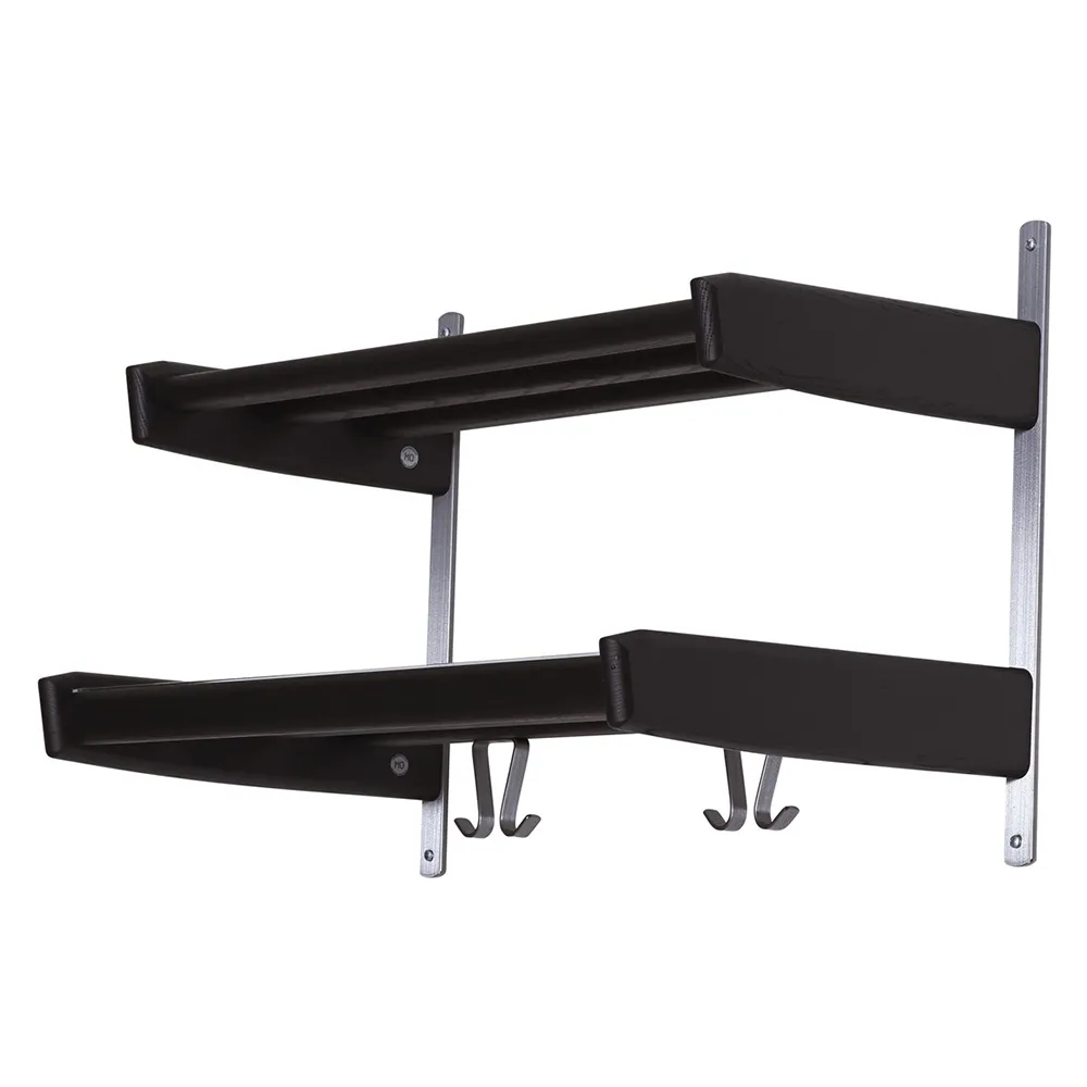 Oscarssons Möbel, Meja Hattehylde 59 cm 2 hylder Sortbejdset eg