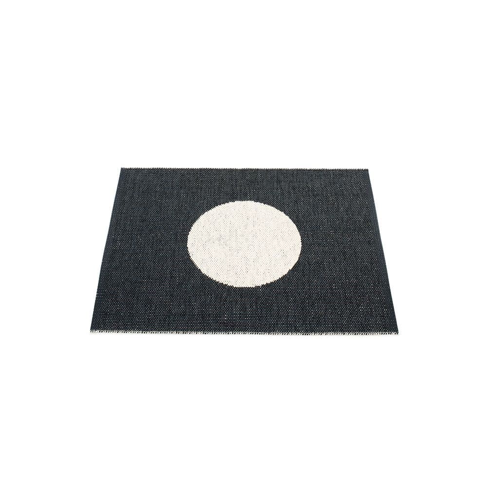 Pappelina, Vera tæppe 70x90 cm black/vanilla