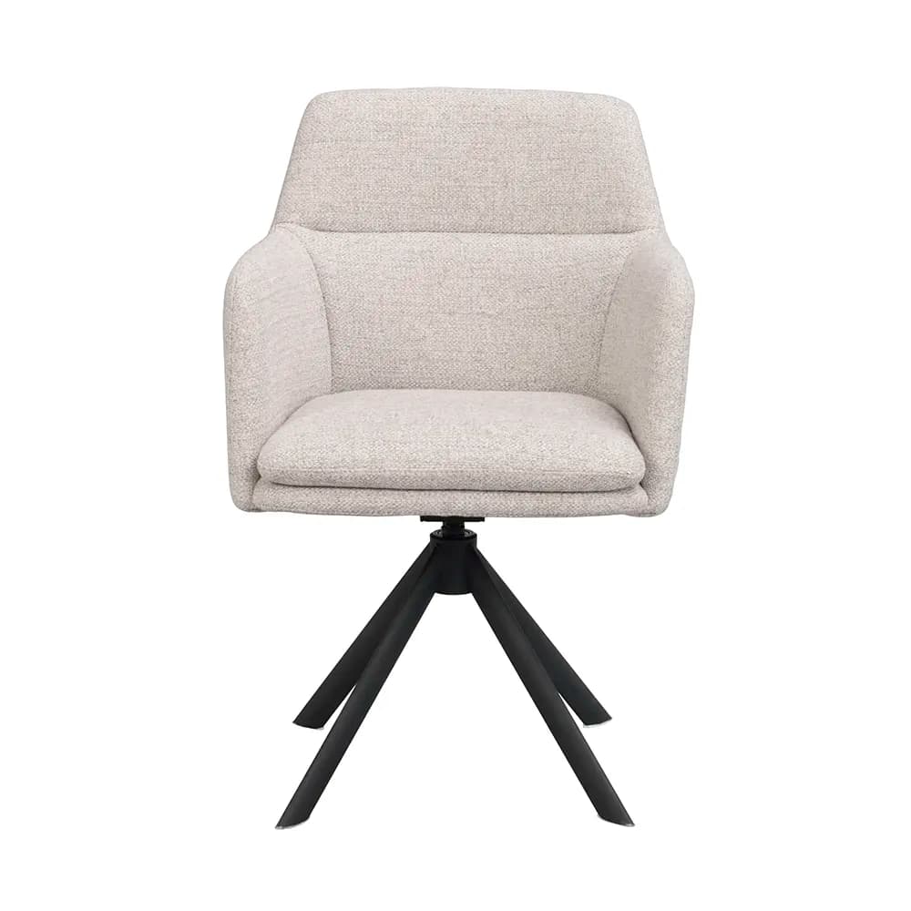 Rowico Home, Gladstone stol med armlæn lys beige