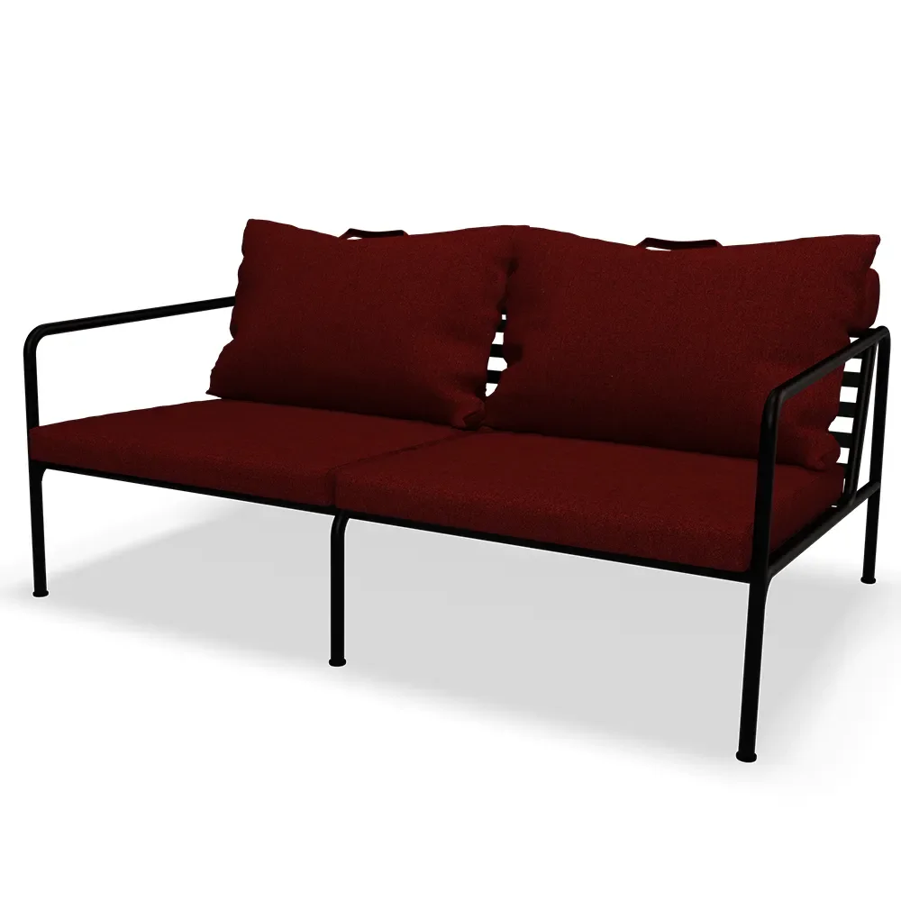 Houe, Avon 2-personers sofa Scarlet/Black