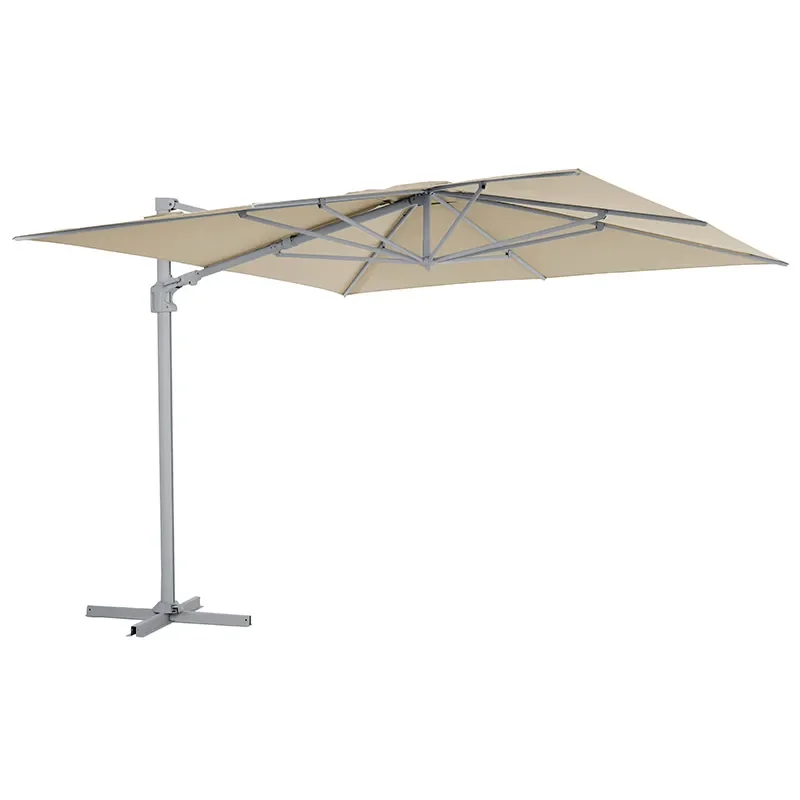Brafab, Vinovo parasol 300x300 cm Light grey / Khaki