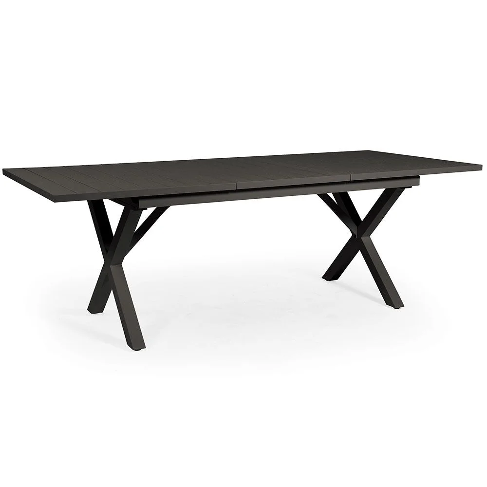 Brafab, Hillmond Bord 100x160-220 cm Sort Brafab
