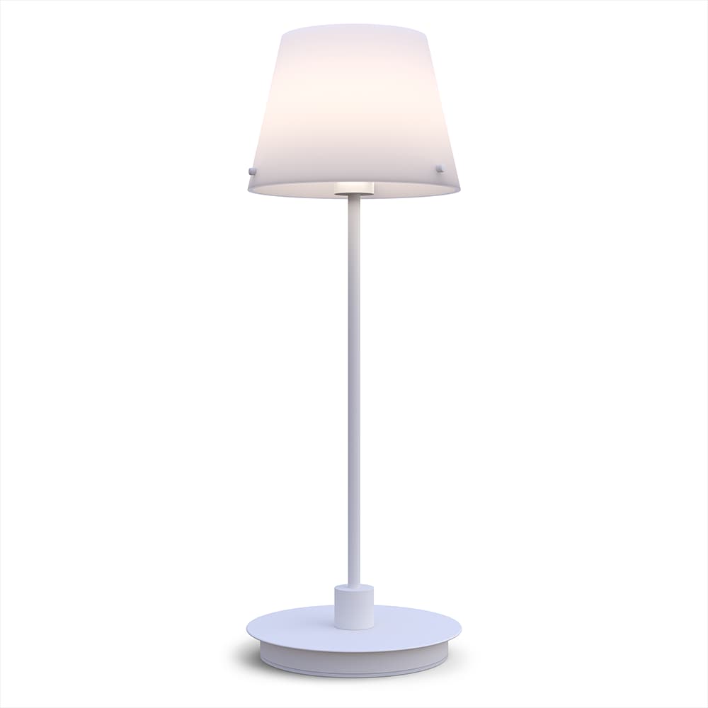 Herstal - Gil il Grande Bordlampe White