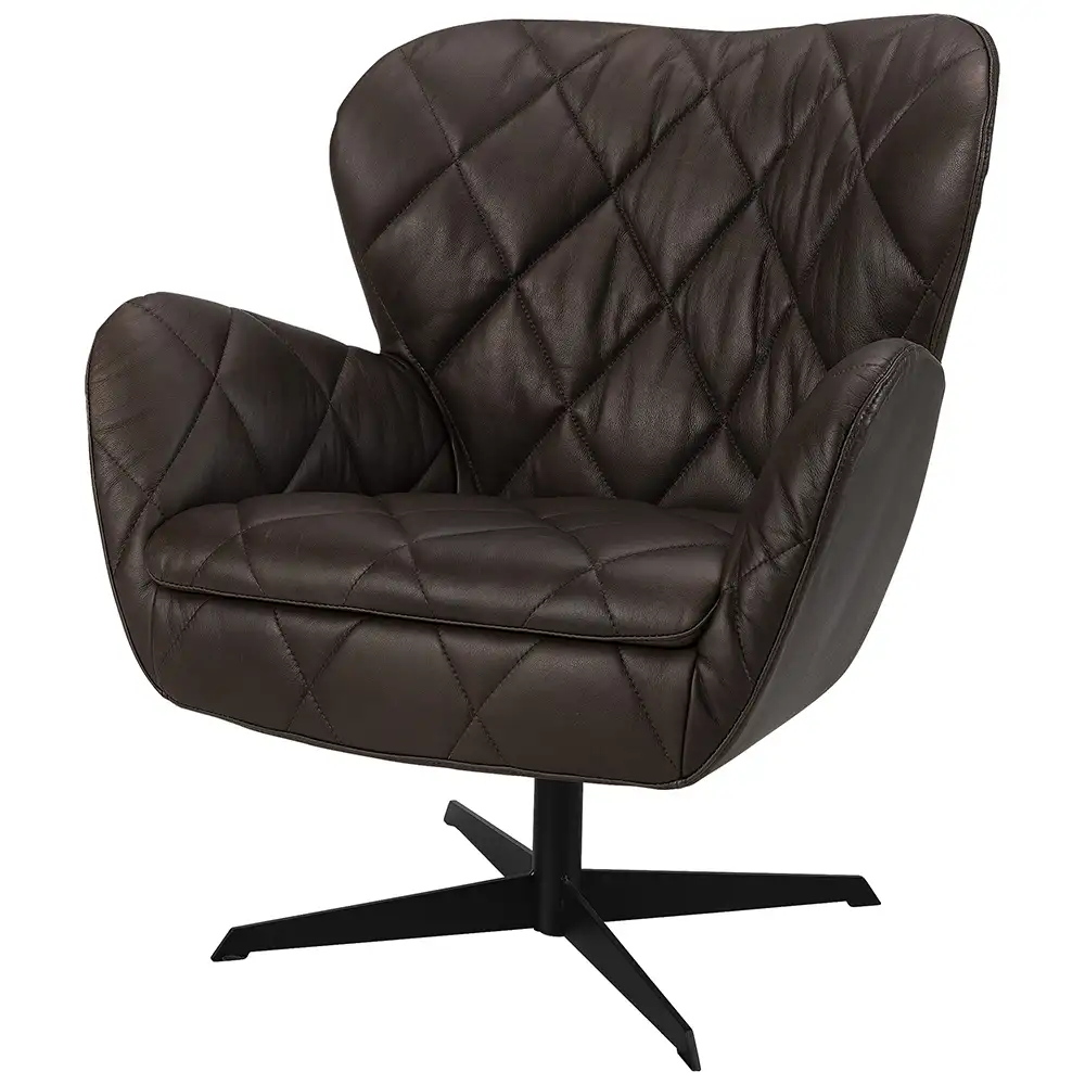 Artwood, Jade Lænestol Espresso leather