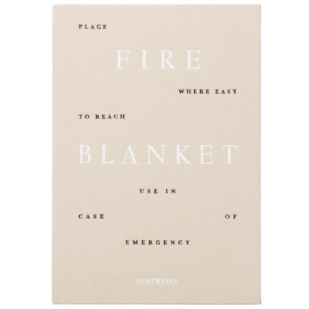 Printworks, Fire Blanket Beige