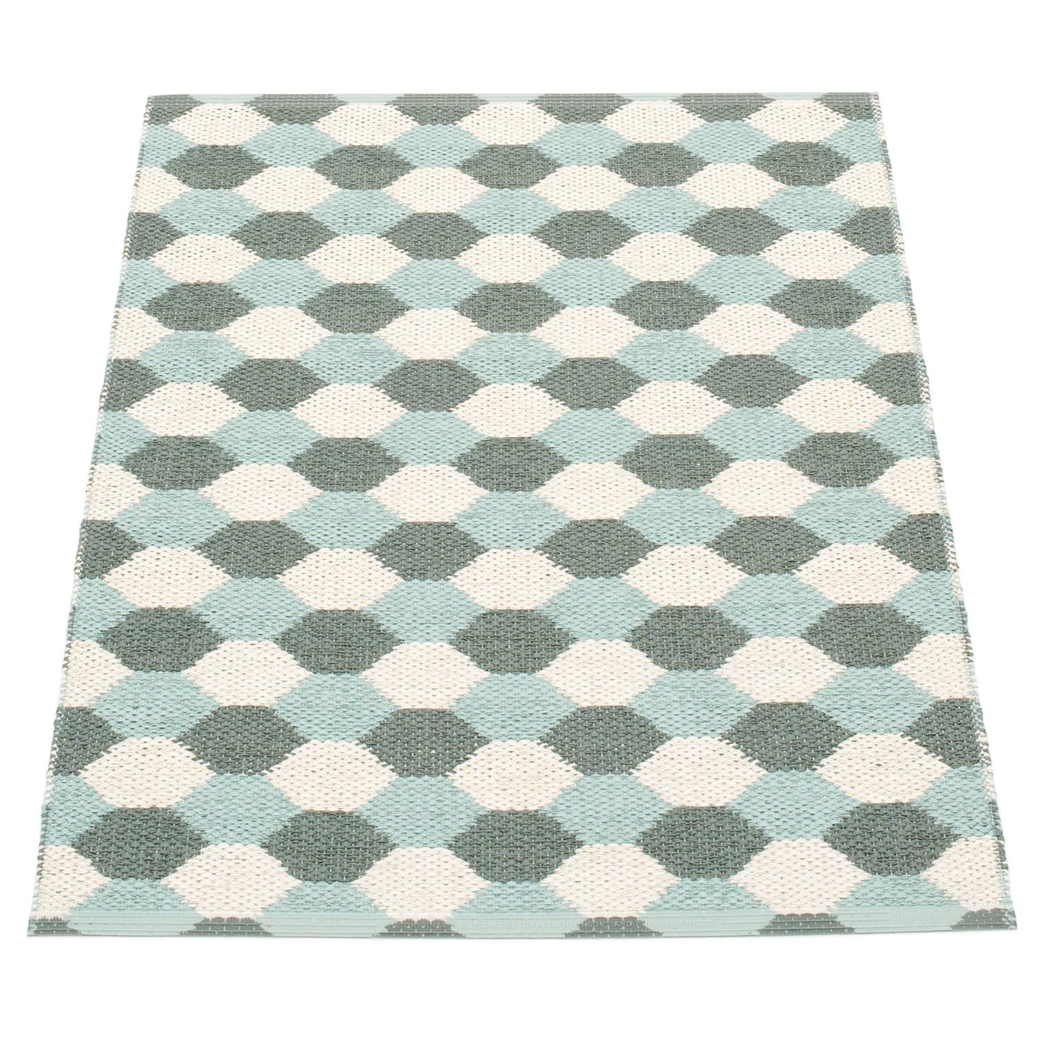 Pappelina, Dana tæppe 70x100 cm army / pale turquoise / vanilla