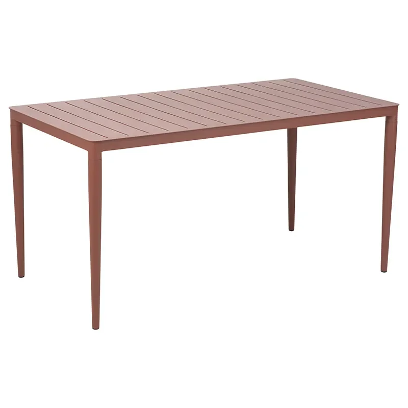 Brafab Bigby spisebord Zin Red, 144x76 cm