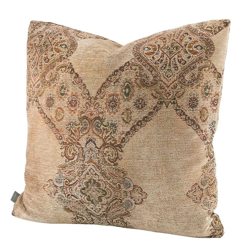 Artwood, Miralago Paisley Plain pudebetræk 60x60 cm Beige