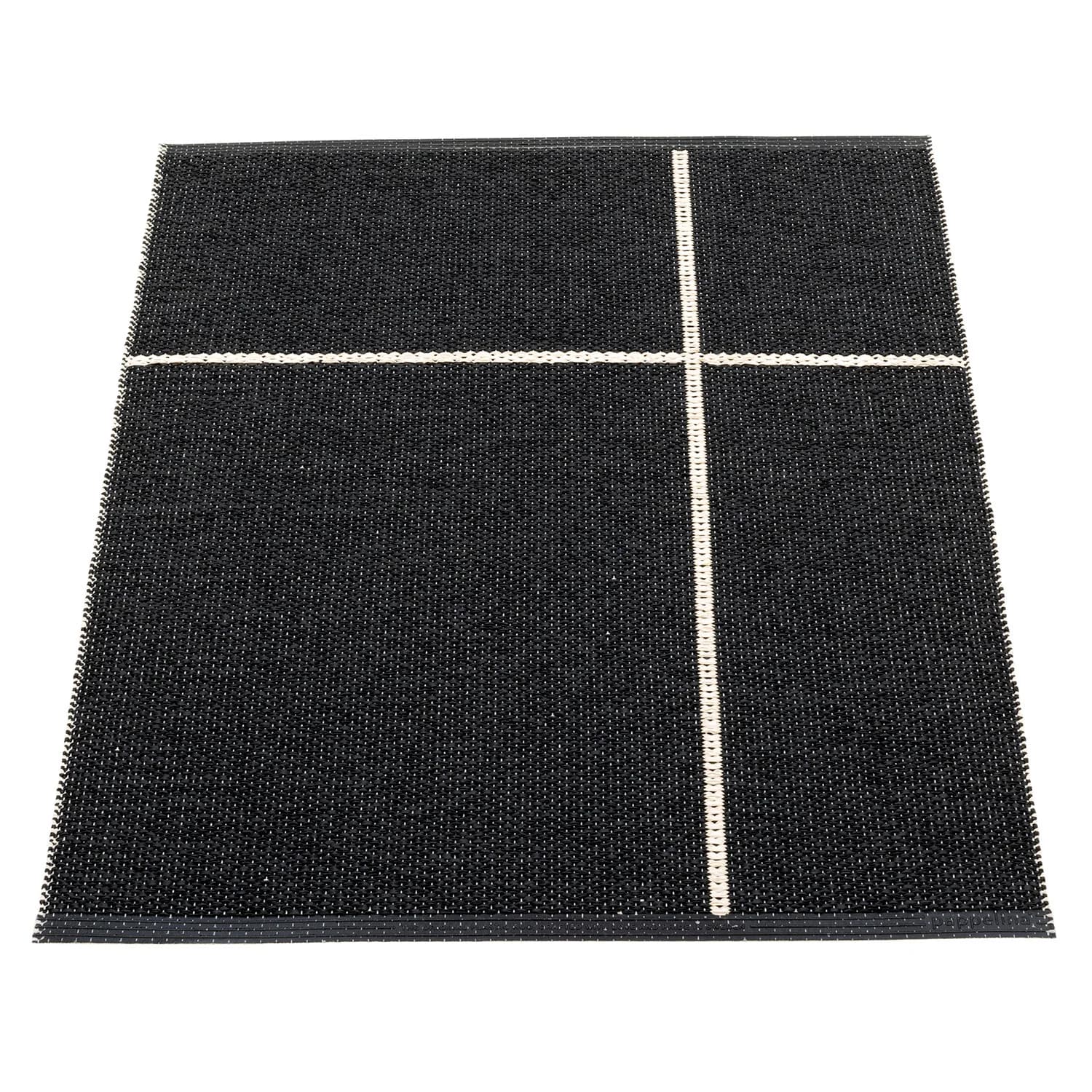 Pappelina, Fred tæppe 70x90 cm black / vanilla