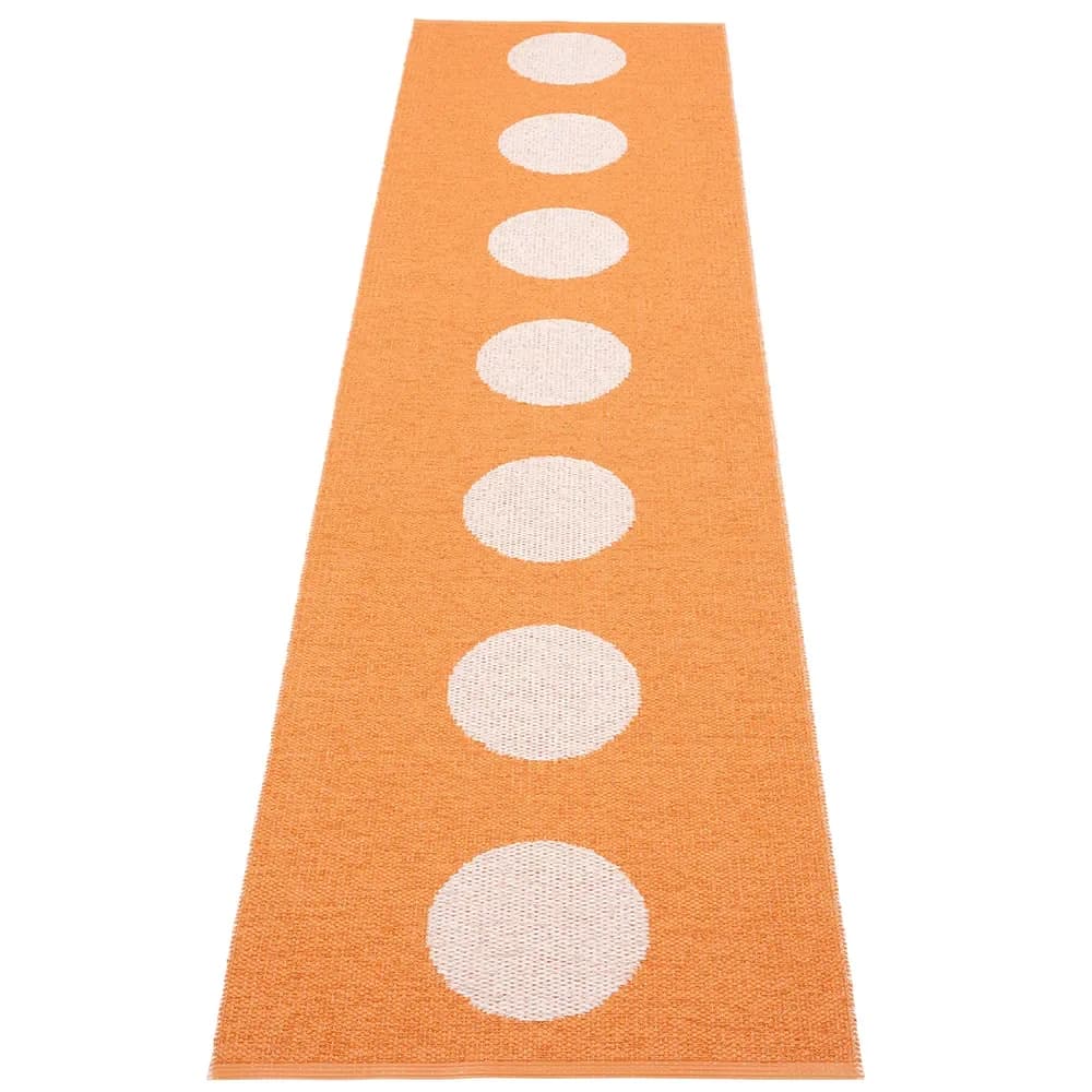 Pappelina, Vera Pop tæppe Pale Orange/Pearl Pink 70 x 280cm
