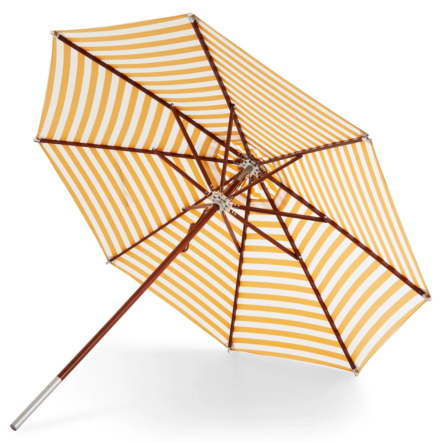 Skagerak, Atlantis Parasol Ø330 Golden Yellow Stripes