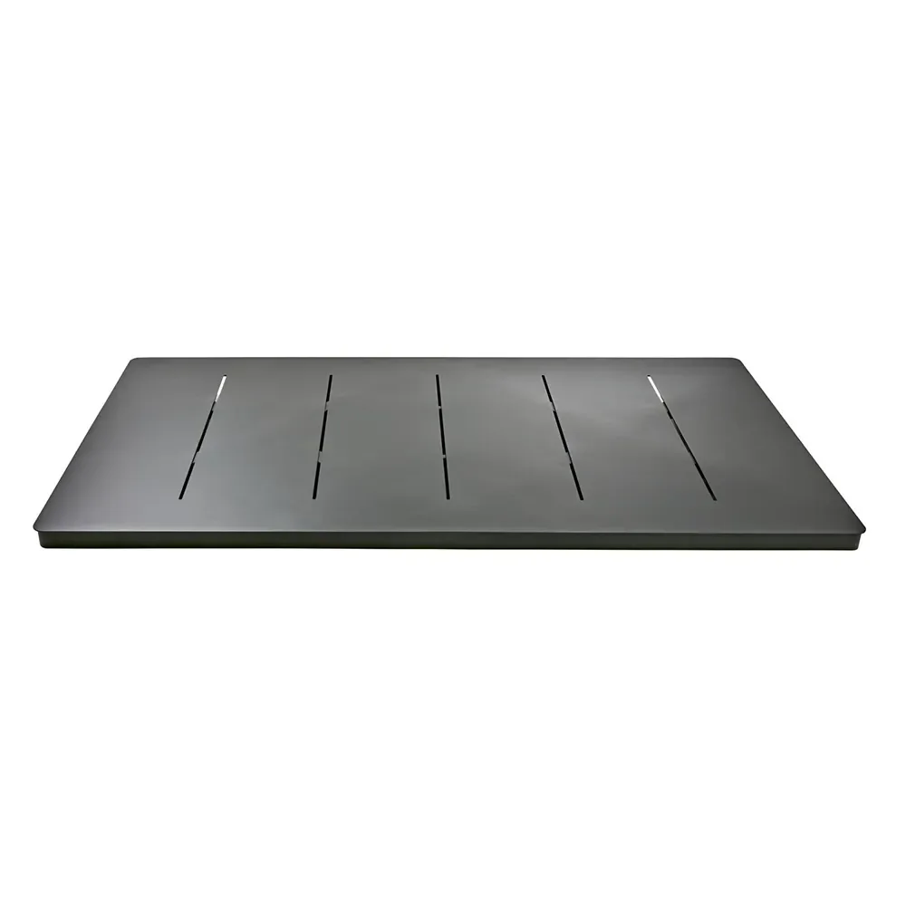 Brafab, Avila bordplade 70x125 cm Sort