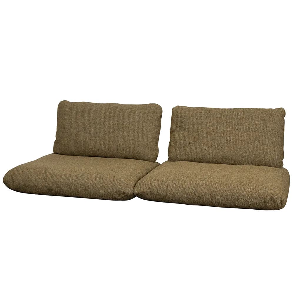 Cane-line, Sticks 2-personers sofa hyndesæt Turmeric yellow