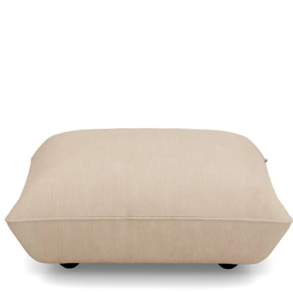 Fatboy, sumo fodskammel cord recycled beige