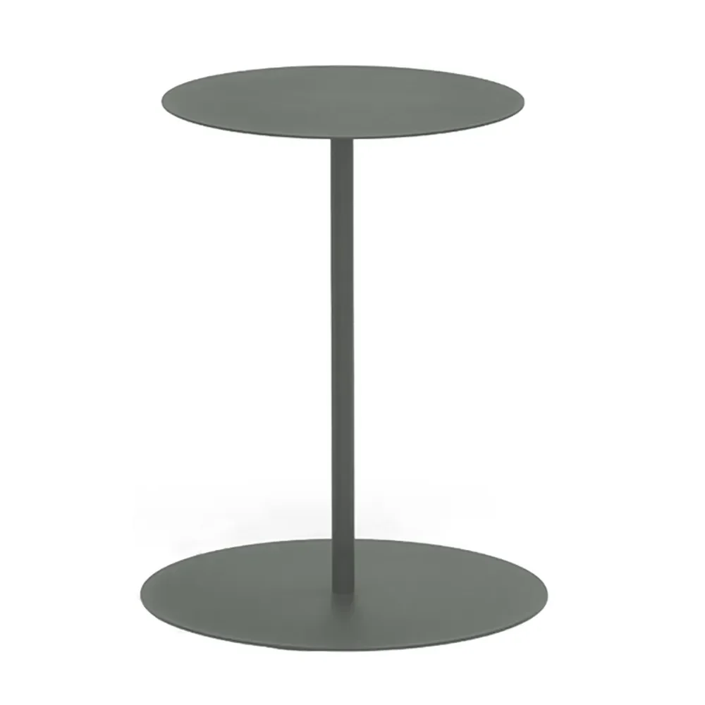 Hillerstorp, Jet Set Sidebord Ø35x50 cm Grå/grønn